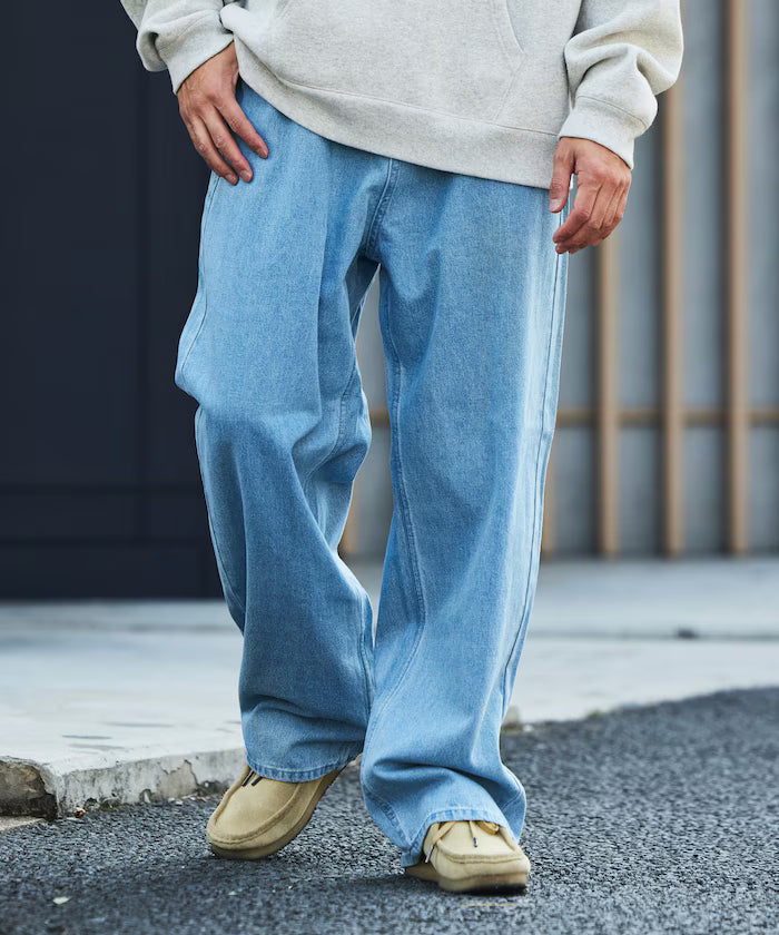 Wide Straight Denim Pants [Limited Edition]