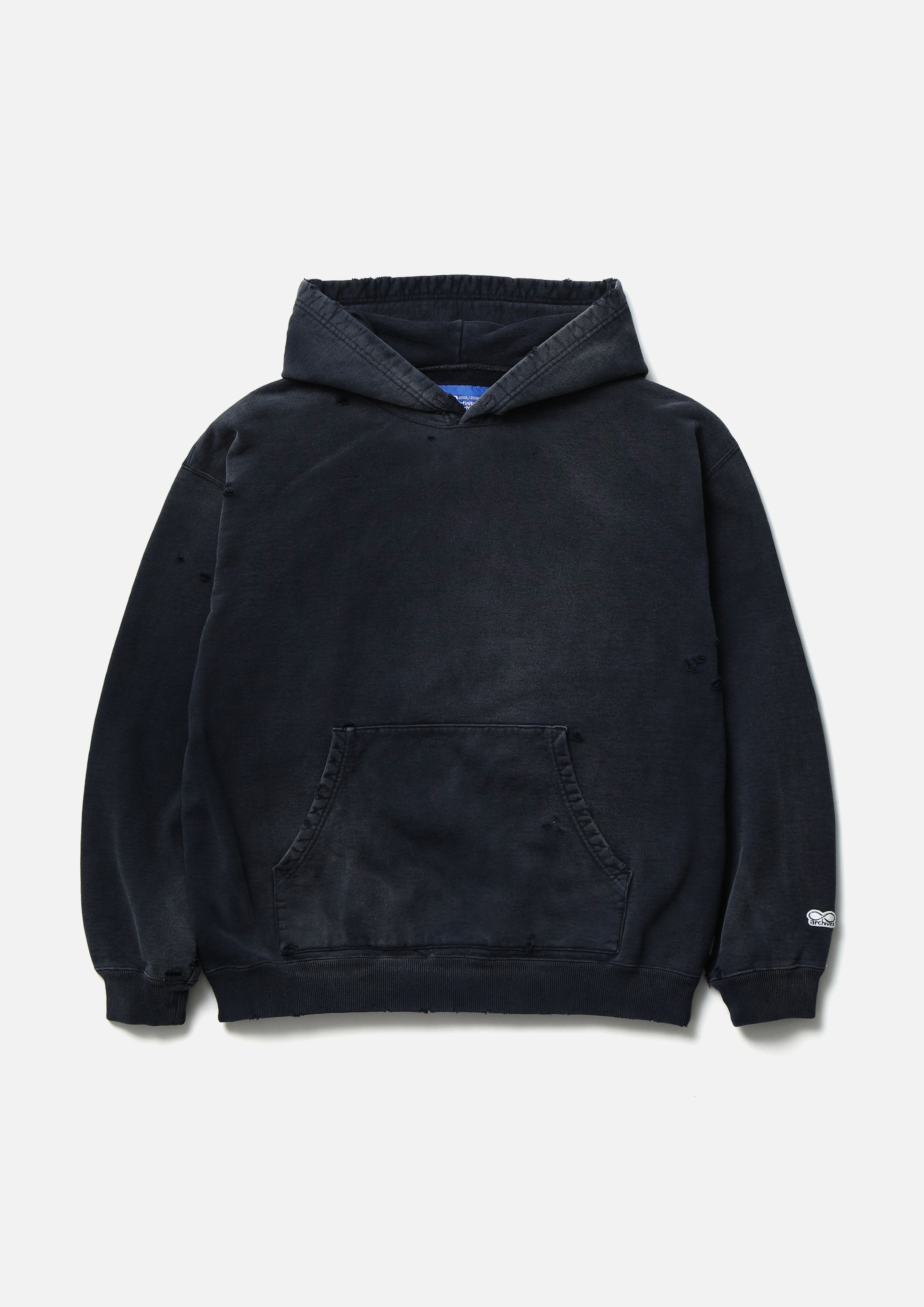 Nh X Infinite Archives Savage Sweat Hoodie Ls - BLACK