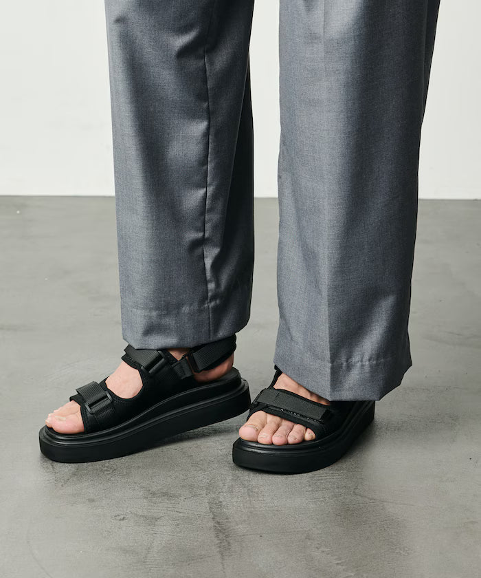 Limited release 2way volume sole double trap sports sandals platform sole