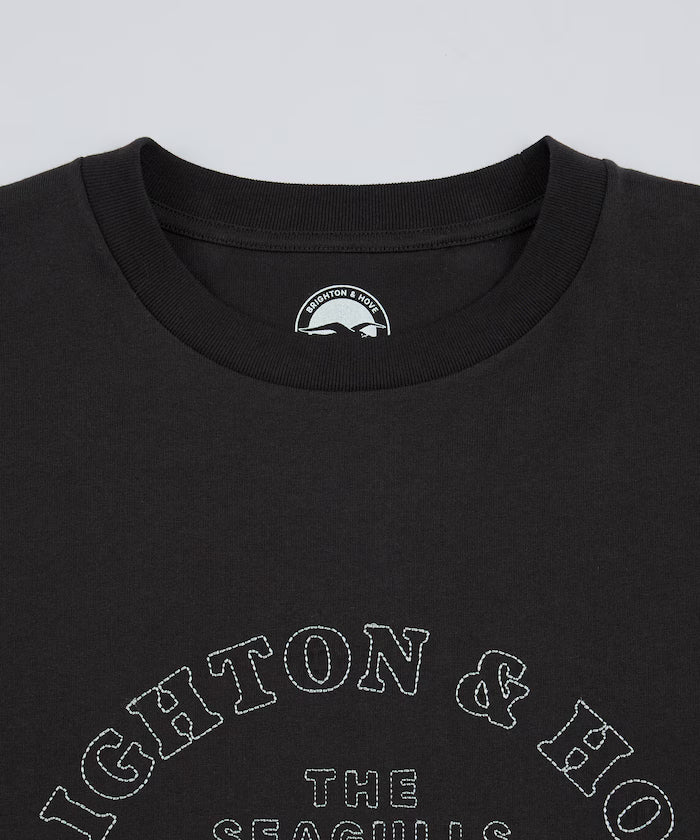 [5/22 12:00~ Release] Brighton & Hove Albion FC - SEAGULLS HERITAGE LOGO TEE