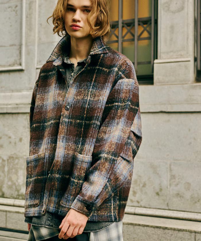 Shaggy Over Check Jacket [Limited Edition]