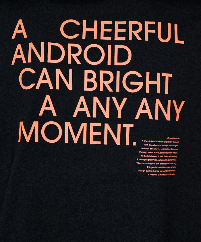 LOVE POP STUDIO CHEERFUL Typography T-Shirt Limited Edition