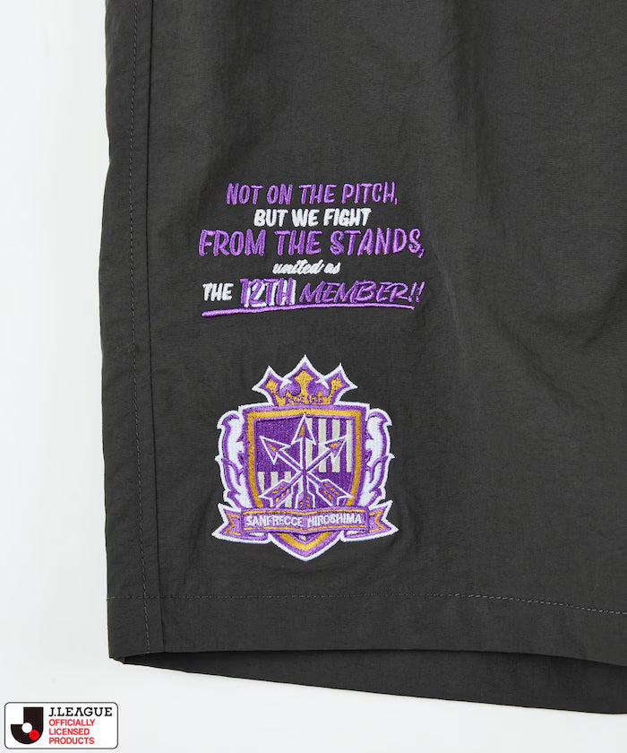 [Sales start on May 15 at 12:00] J.LEAGUE × FREAK'S STORE exclusive SUPPORTERS NYLON SHORTS [Sanfrecce Hiroshima]