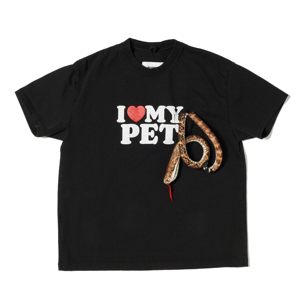 I LOVE MY PET T-SHIRT - BLACK