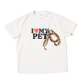 I LOVE MY PET T-SHIRT - WHITE