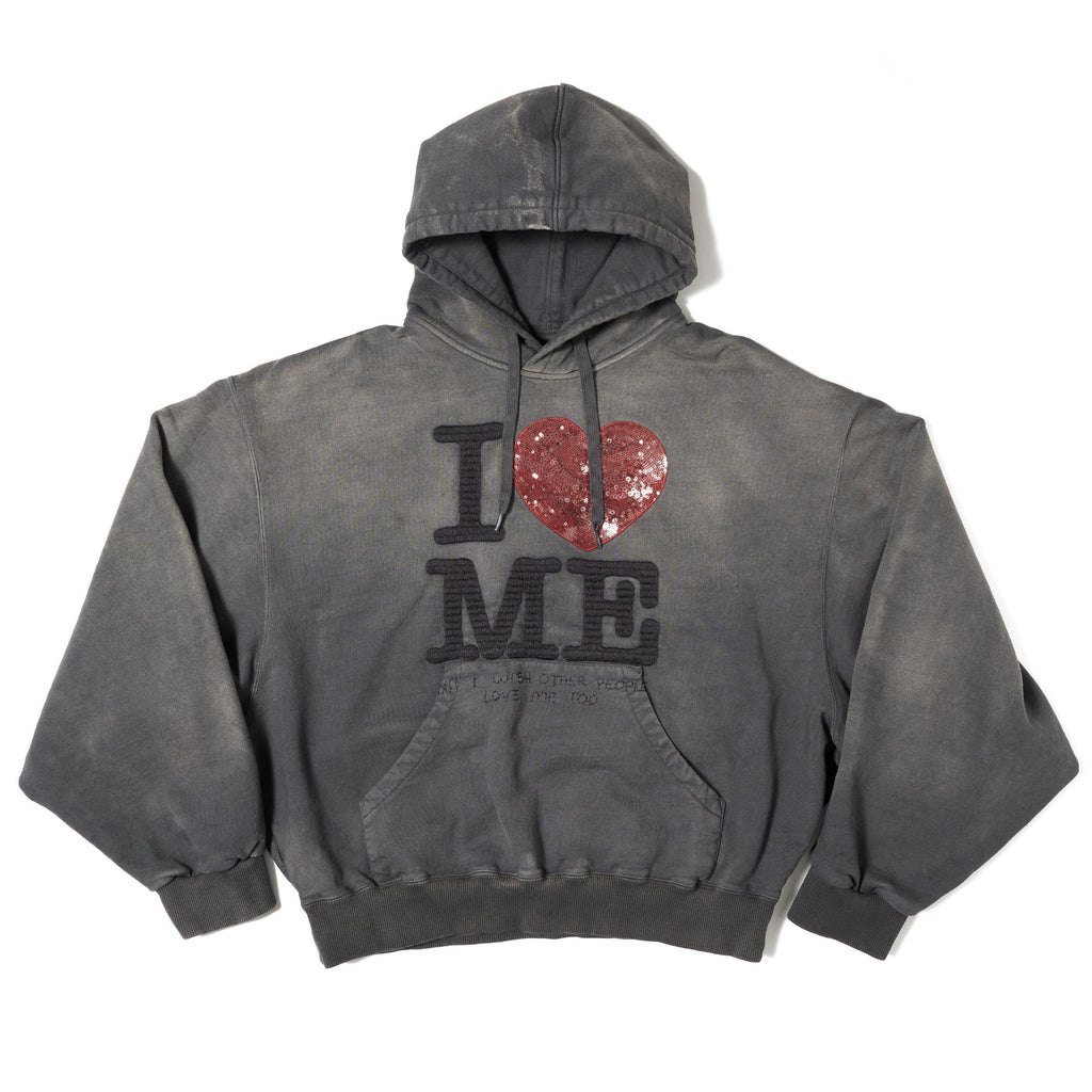 GRIP-LOVE HOODIE - BLACK