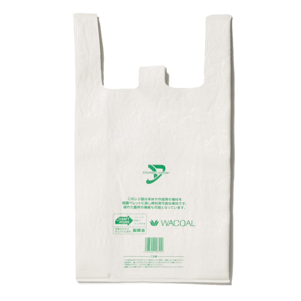 "PLASTIC BAG" BAG - WHITE