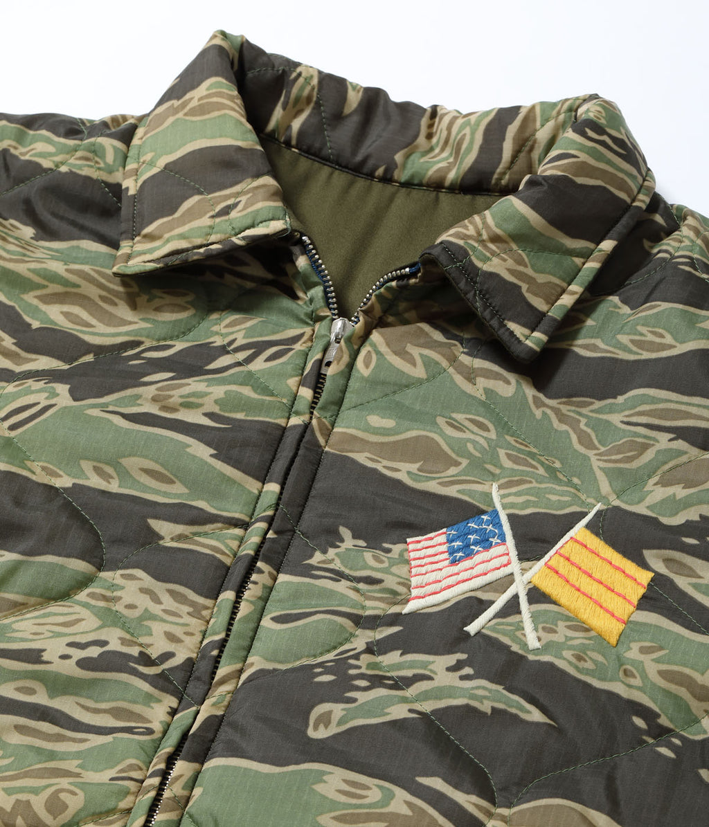 Mid 1960s Style Reversible Vietnam Jacket “VIET-NAM MAP” × “LANDSCAPE”