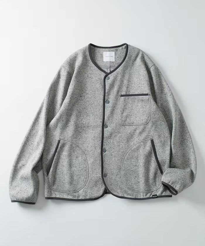 Relaxed Fit Knit Fleece Cardigan