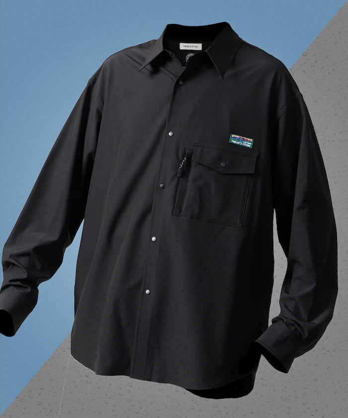 ALL WEATHER ACTIVE WEAR/All Weather Active Wear Relaxed Fit Pocket Shirt 【Limited Edition】