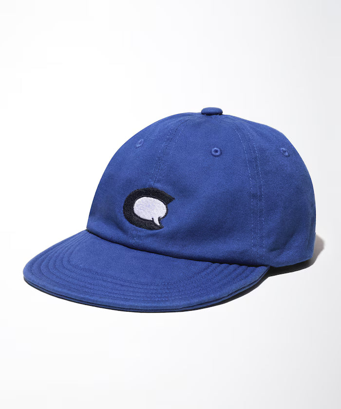 Cotton Twill 6 Panel Cap “C” - Blue