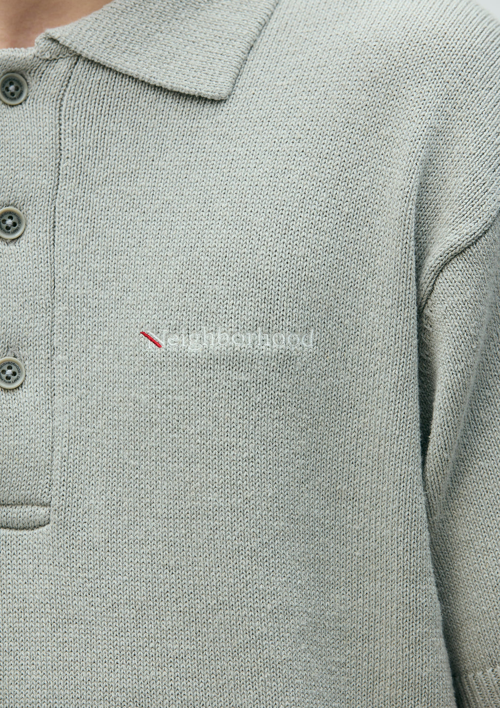 Knit Polo Ss