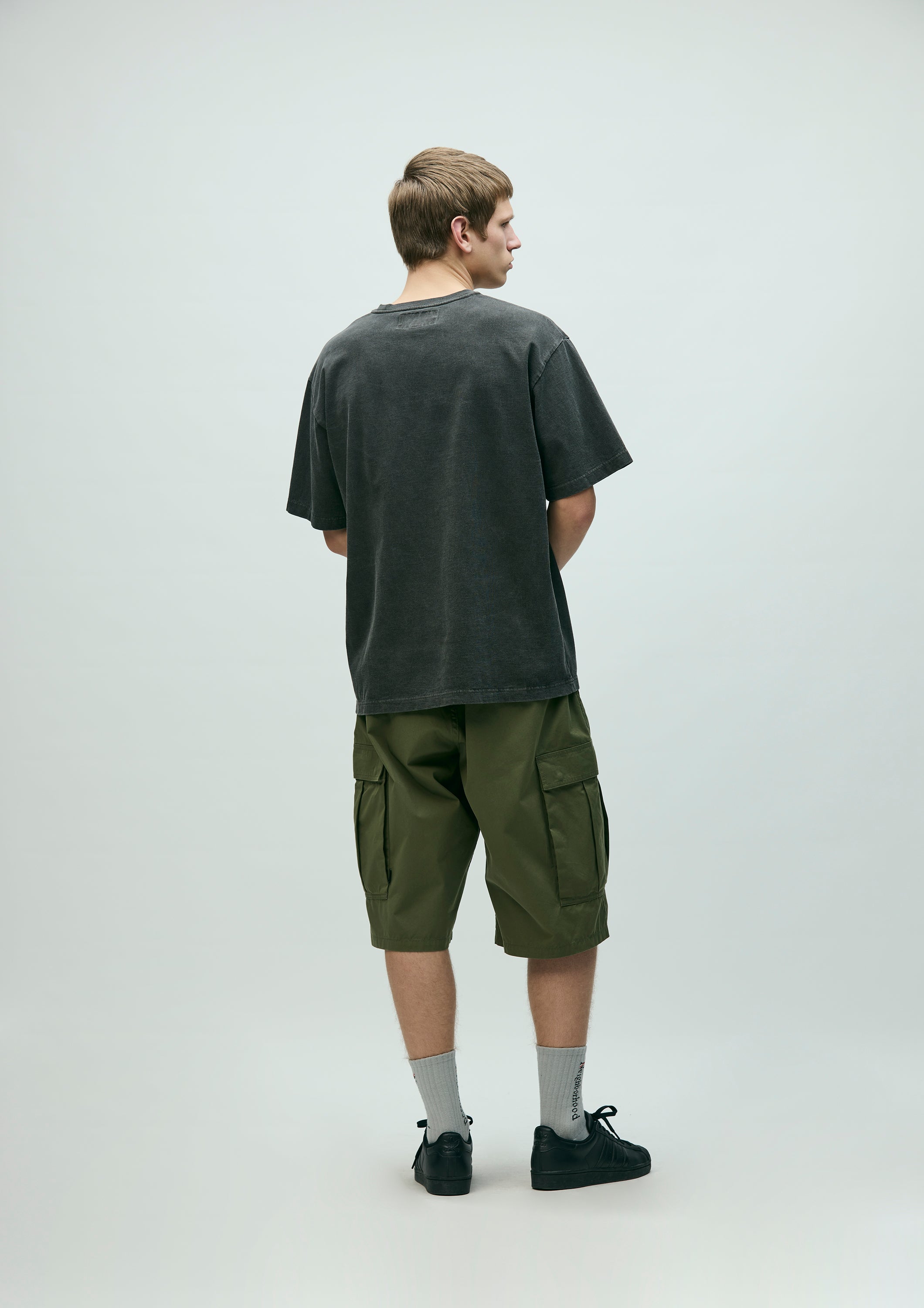 Wide Cargo Short Pants