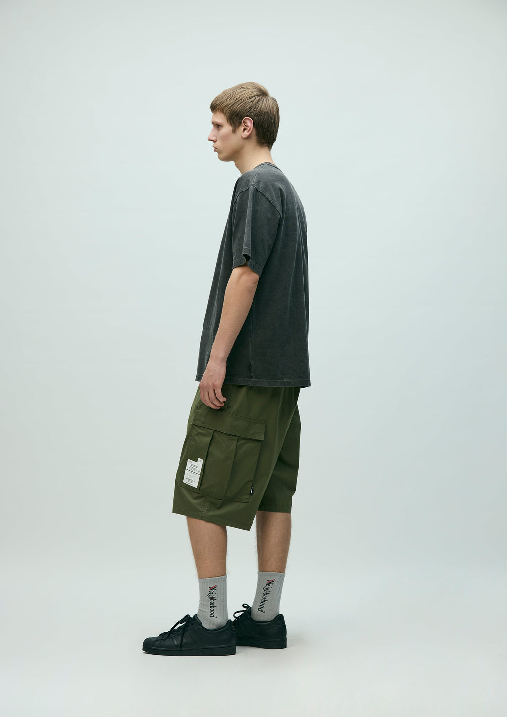 Wide Cargo Short Pants