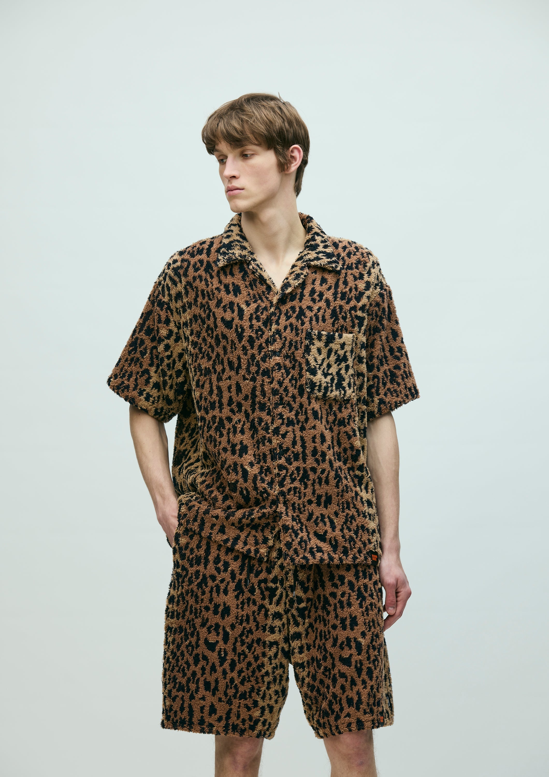 Nh X Hippopotamus Terry Cloth Shirt Ss
