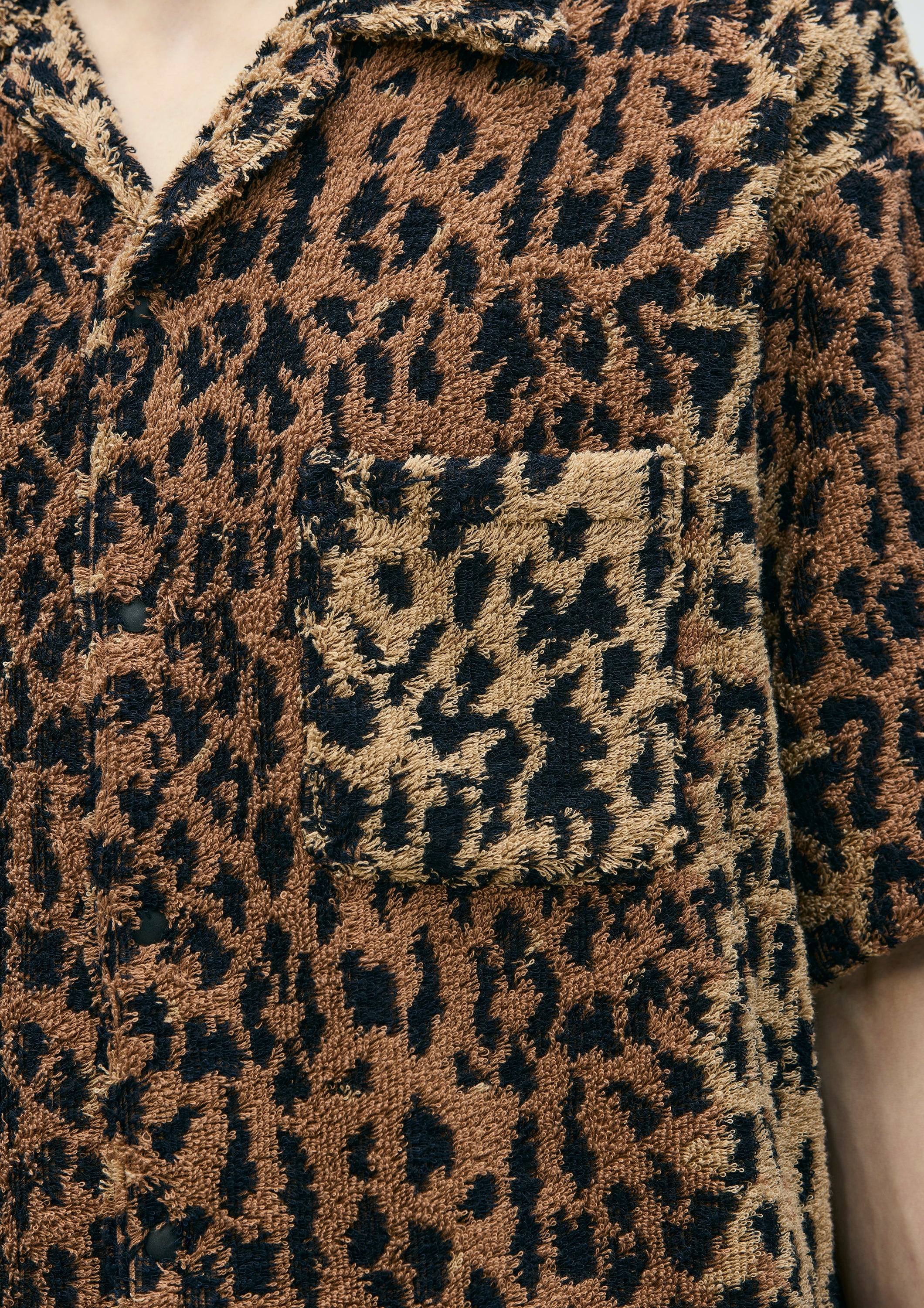 Nh X Hippopotamus Terry Cloth Shirt Ss