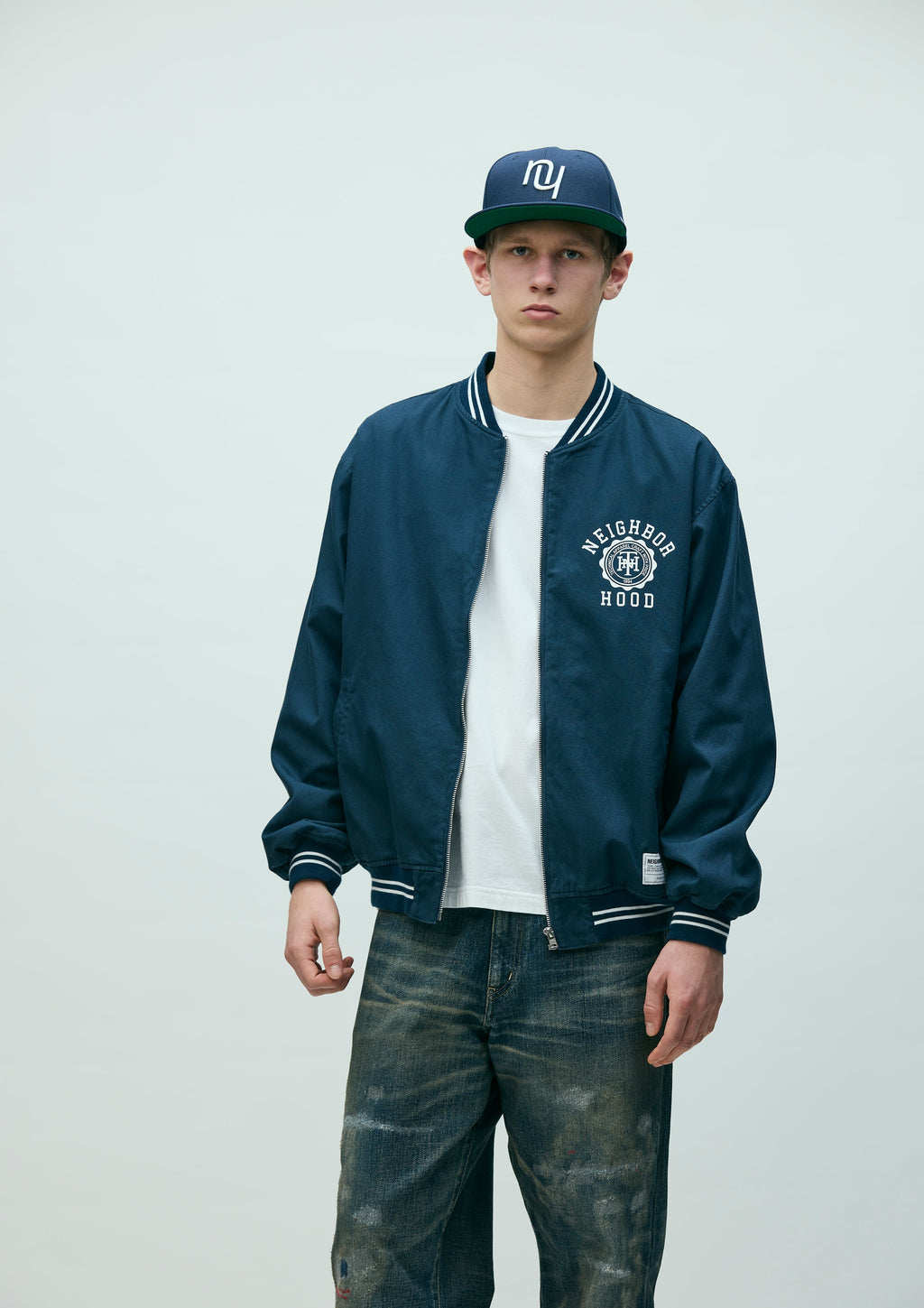 Cotton Zip Award Jacket