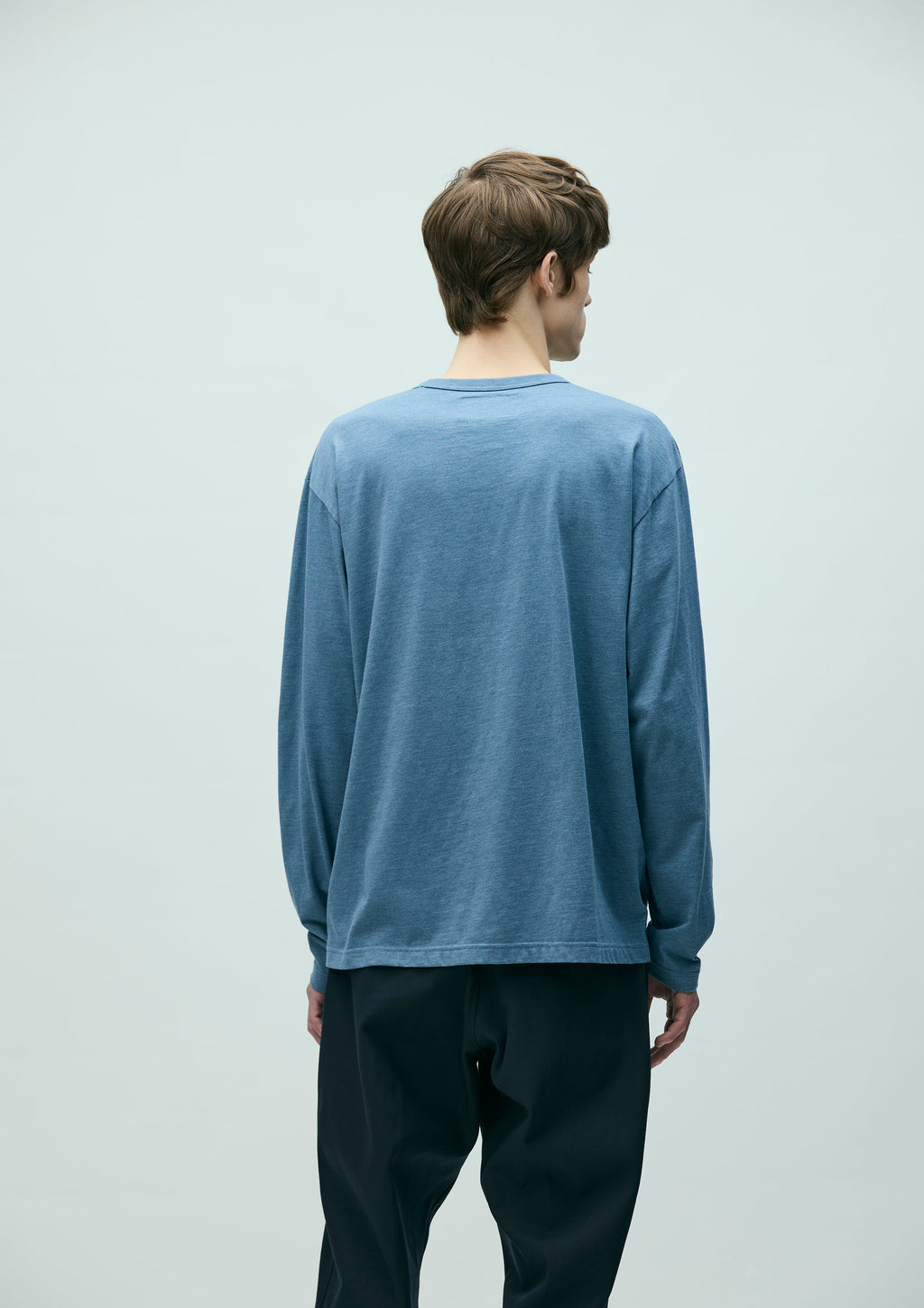Heather Fabric Tee Ls