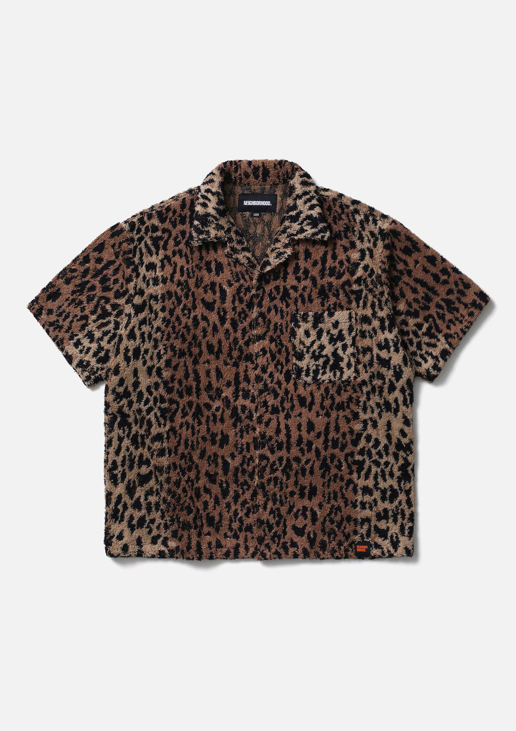Nh X Hippopotamus Terry Cloth Shirt Ss - LEOPARD