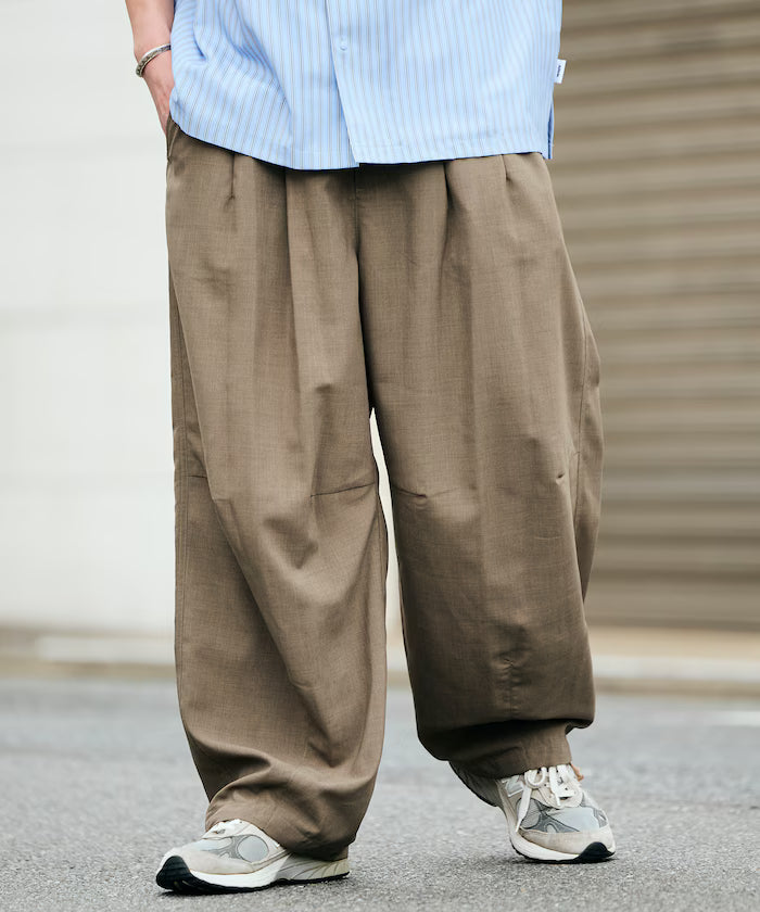 AiRide/Air Ride Wide Silhouette Pocketable Circus Pants/Quick Dry/UV Cut 【Limited Edition】