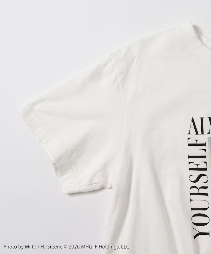 Marilyn Monroe Short Sleeve Monochrome Photo T-shirt