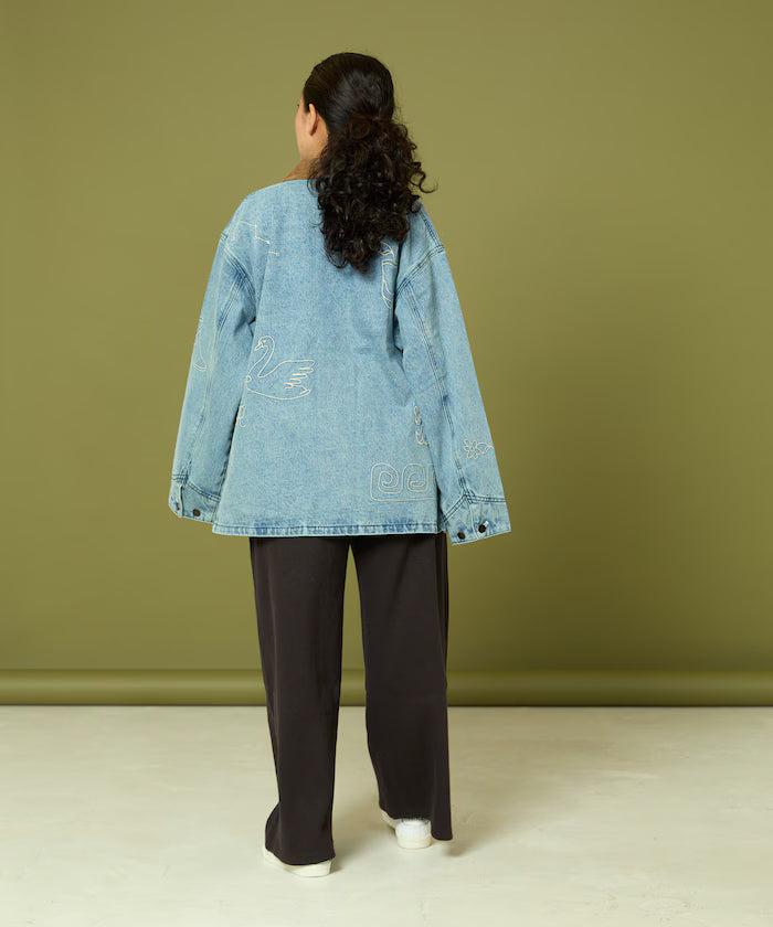 Thermal Wide Pants 'Plain'