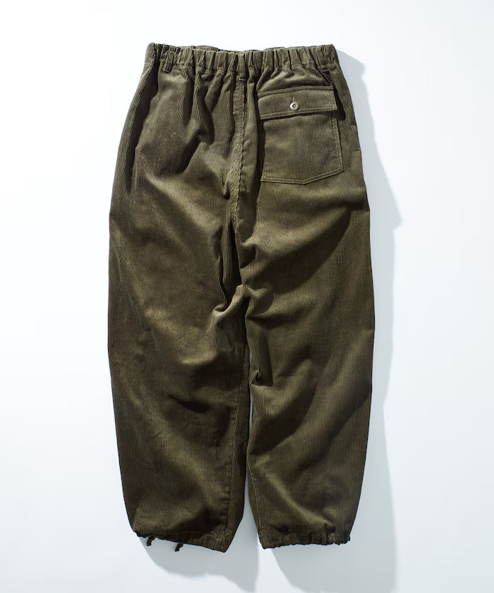 Wide Silhouette Corduroy Military Circus Pants / Snow Pants 【Limited Edition】