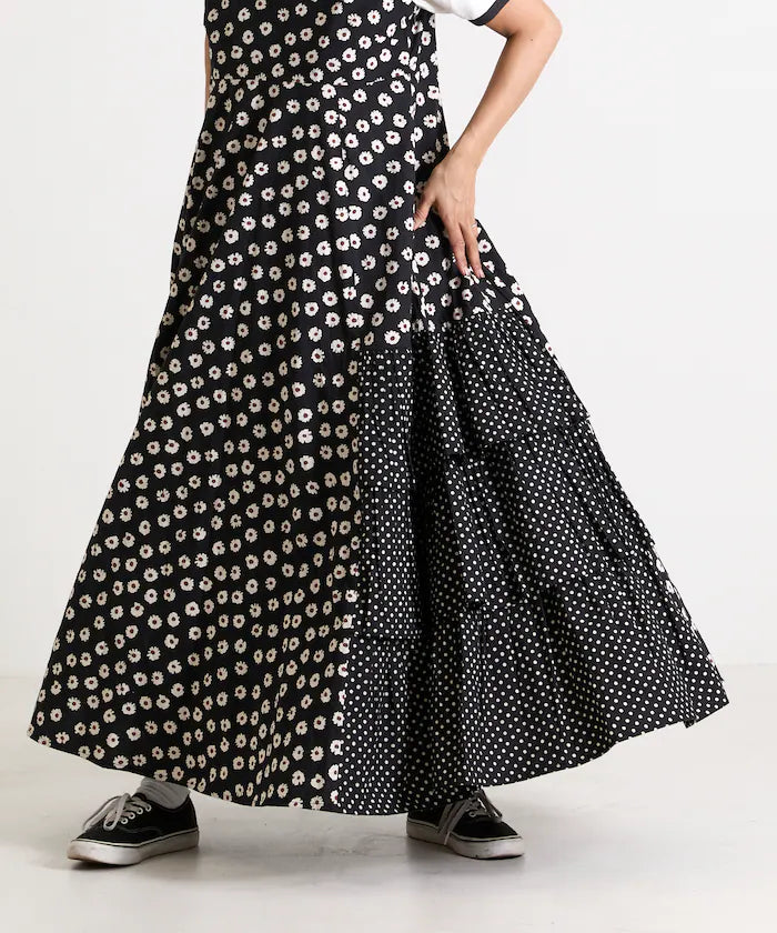 Asymmetrical Tiered Dress