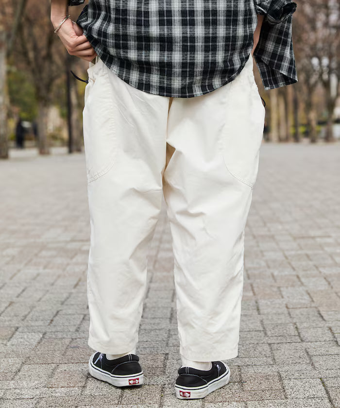 Wide Silhouette Barrel Leg Pocket Code Easy Cargo Pants [Limited Edition]