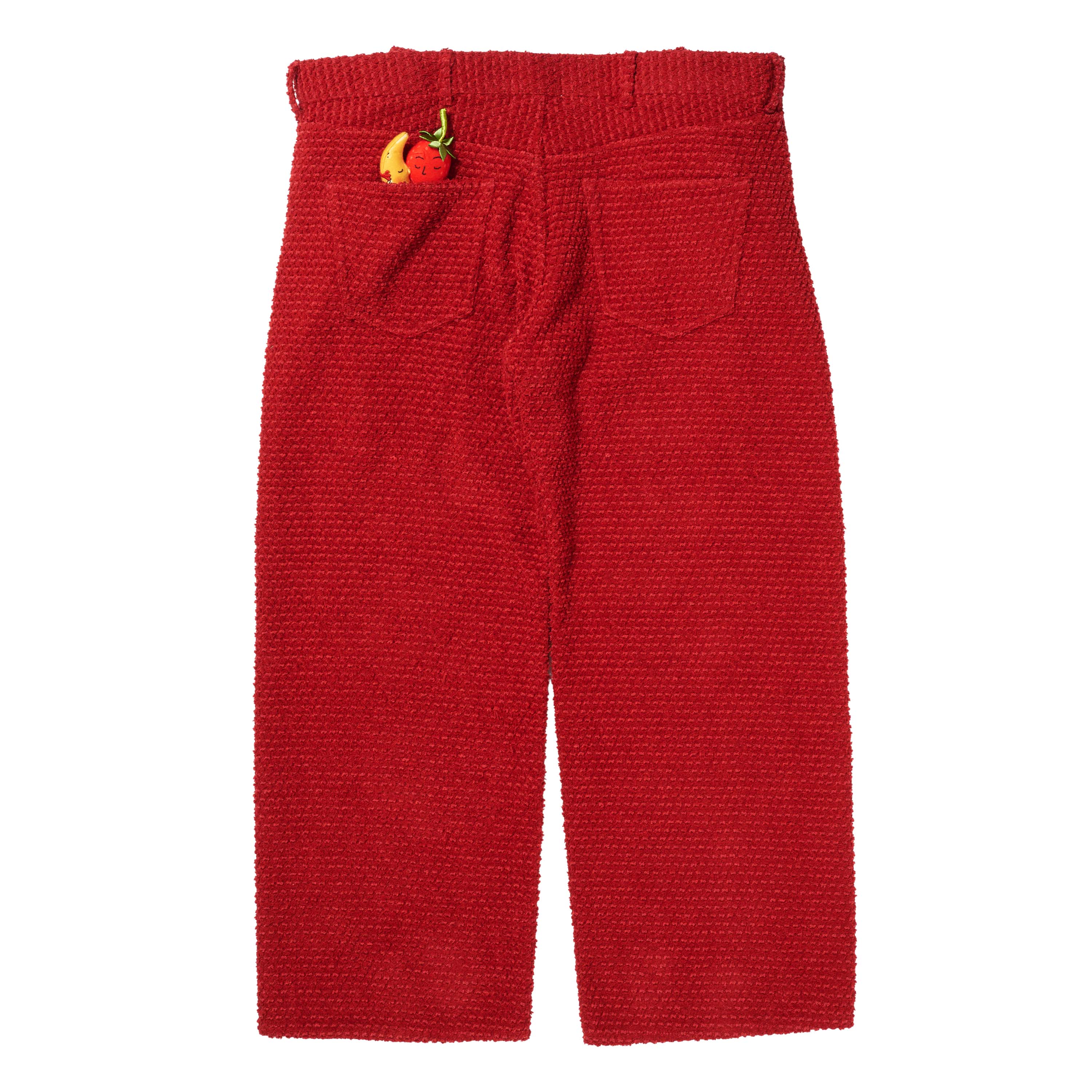 FLOATING WAIST STRAWBERRY TROUSER