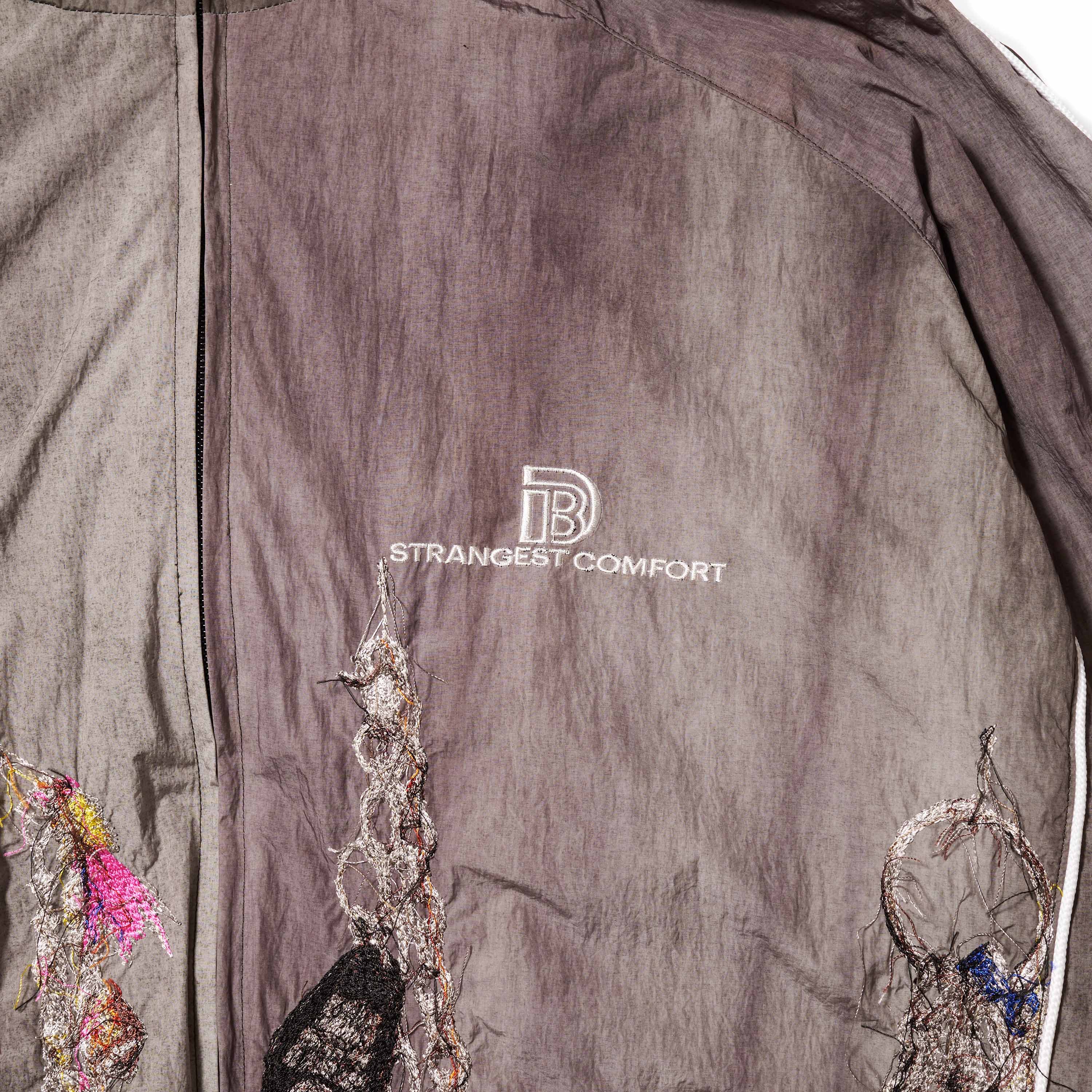 EMBROIDERED CHAIN TRACK JACKET