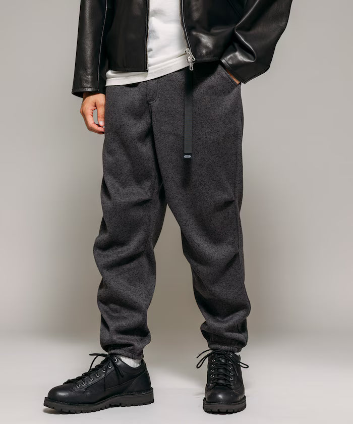 Relaxed Fit Knit Fleece Easy Jogger Pants