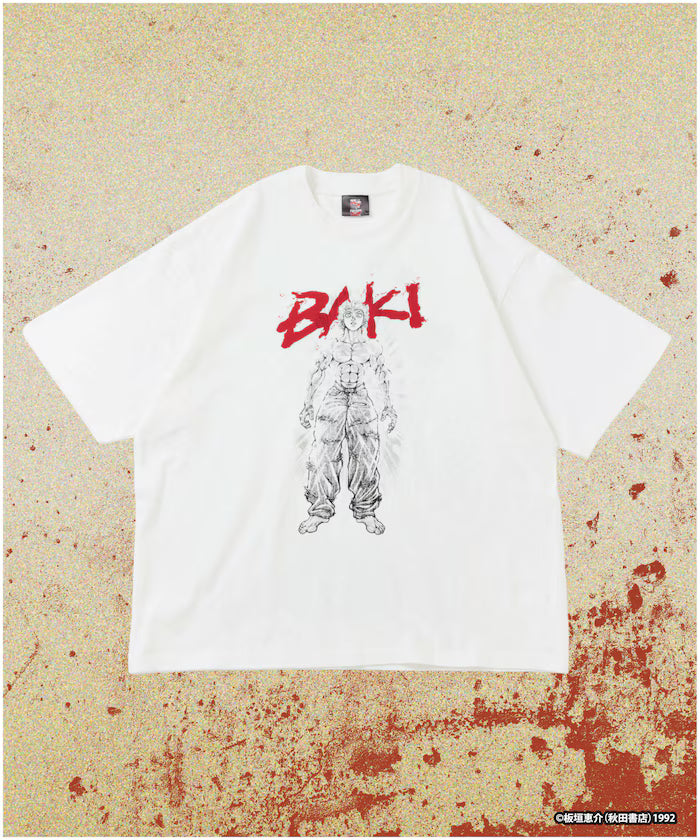 [June 12 12:00 Sale Start] Baku 「Hanma Baki/Awakening」 Print Crew Neck T-Shirt