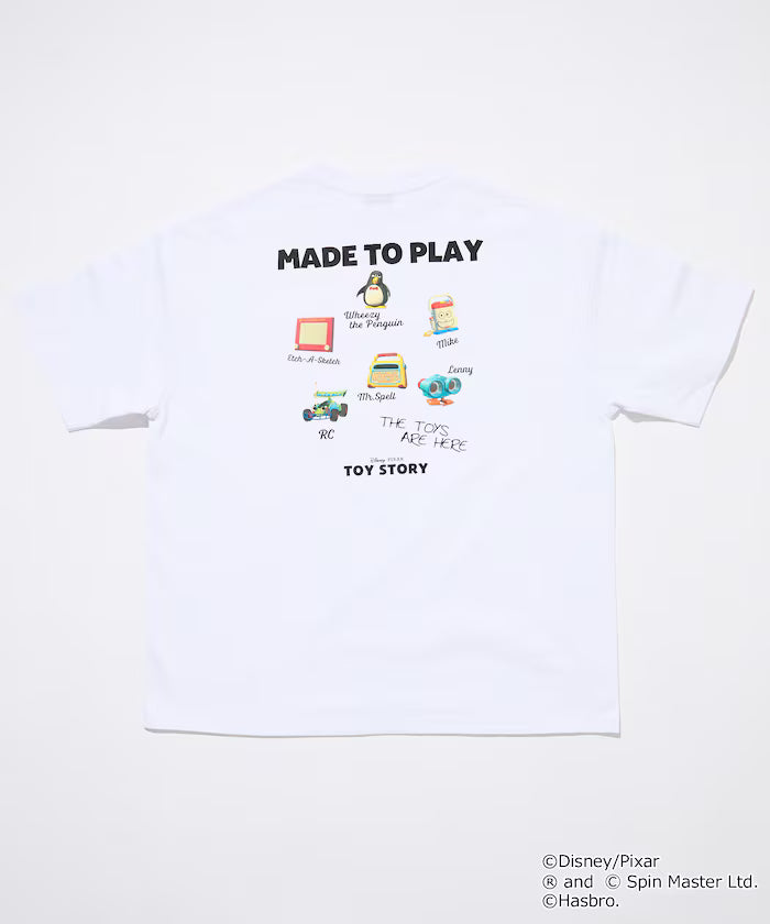 [TOY STORY] Exclusive Back Print Crew Neck T-Shirt / MADE TO PLAY [Limited Edition]