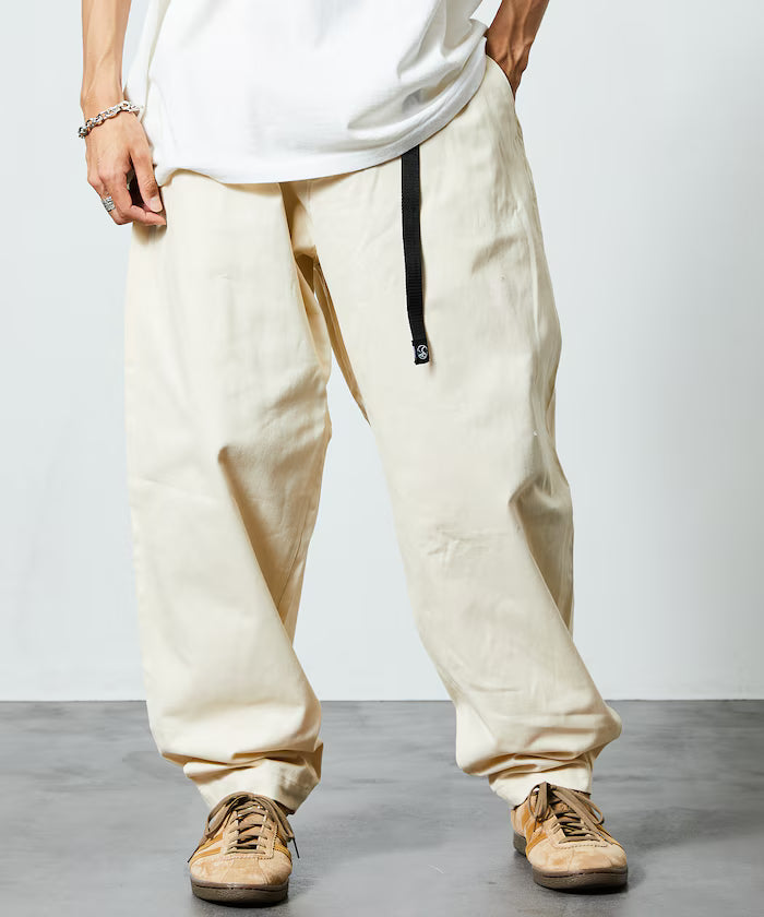 FREAK'S STORE OUTDOORS/Wide Silhouette Climbing Pants/Denim/Chino【Limited Edition】 - Off White