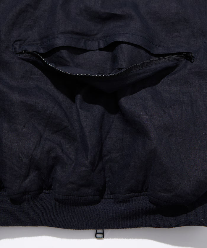 Linen Heli Crew Jacket