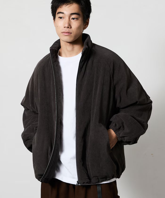 Relaxed Fit Corduroy Mid Padding Stand Blouson [Limited Edition]
