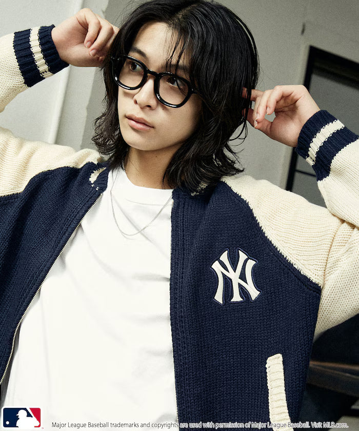Custom ZIP KNIT CARDIGAN