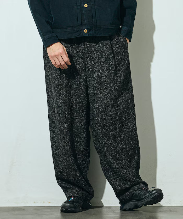Spindle Summer Tweed Easy Wide Pants