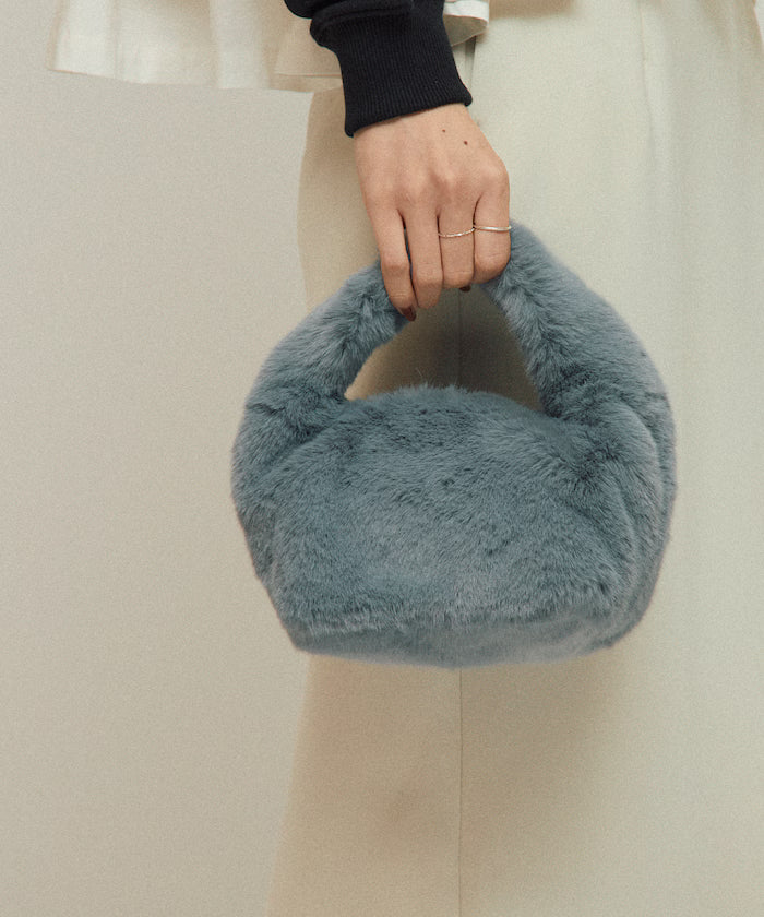 Faux Fur Handbag