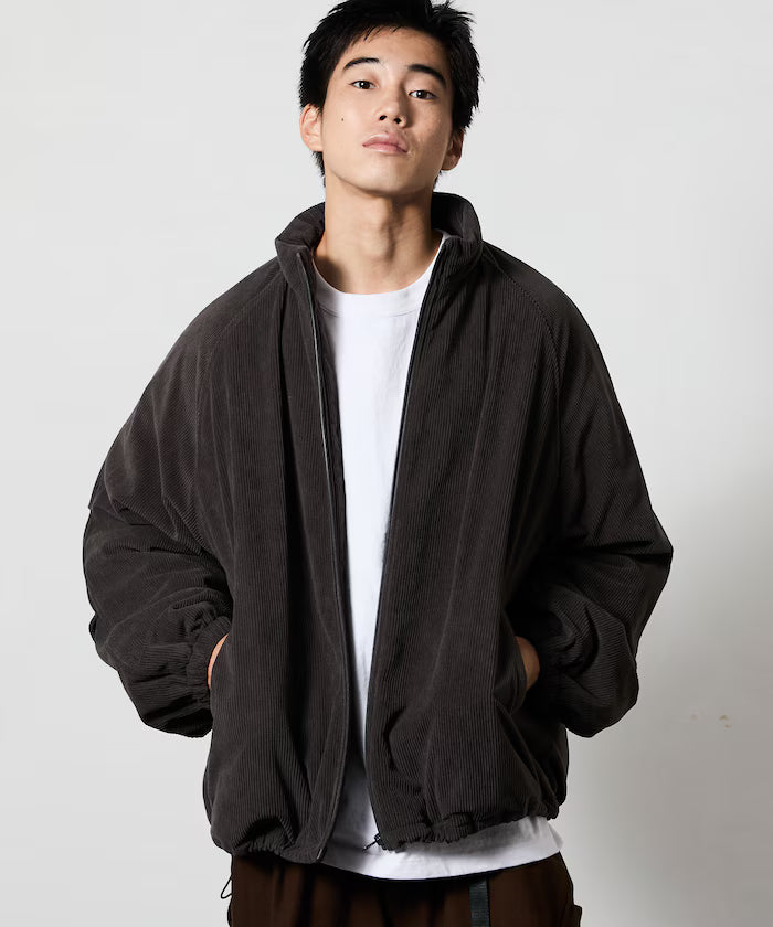 Relaxed Fit Corduroy Mid Padding Stand Blouson [Limited Edition]