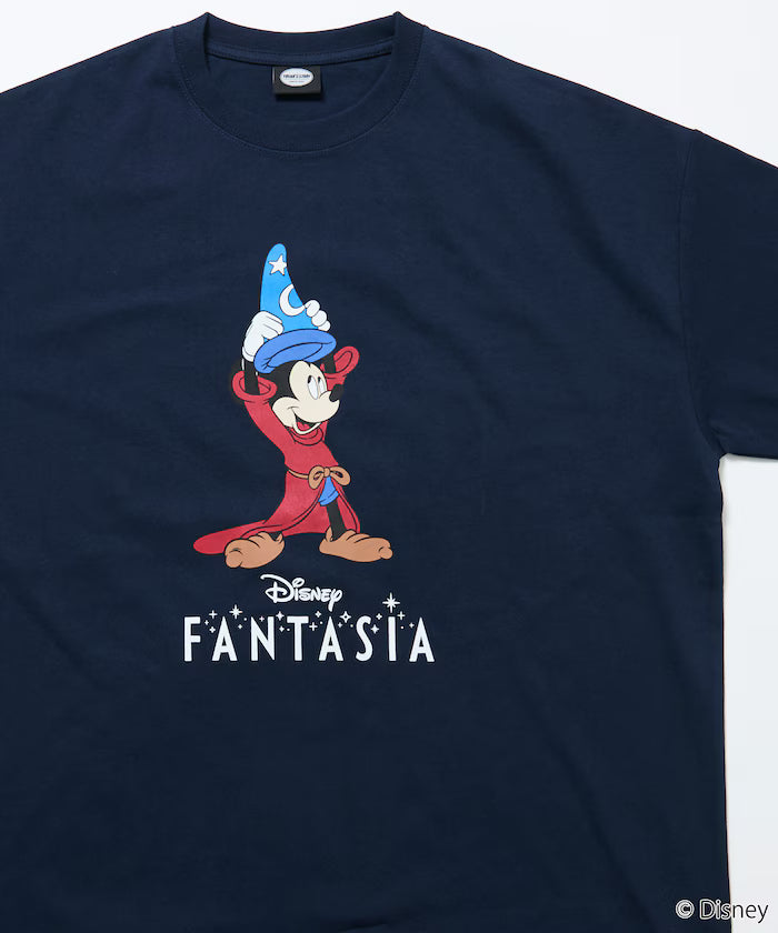 DISNEY/Mickey Mouse 'Fantasia'/Crew Neck Print T-Shirt 【Limited Edition】