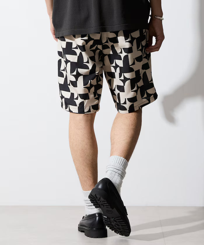 Pattern Easy Shorts / All-over Print Short Pants / Compatible with Setup