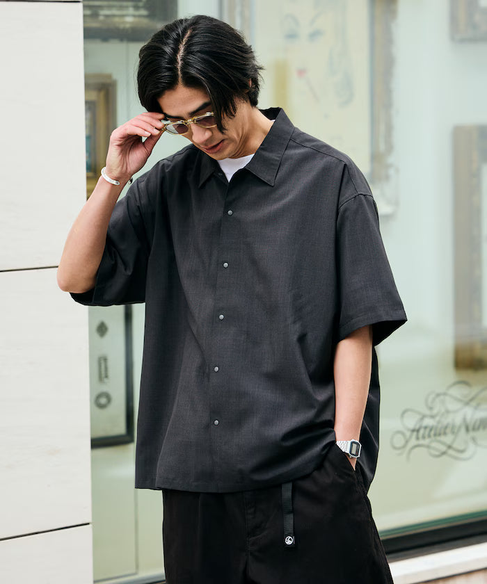 AiRide/AiRide Relax Fit Short Sleeve Open Collar Shirt/Quick Dry/UV Cut [Limited Edition]