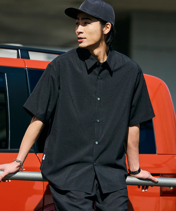 AiRide/AiRide Relax Fit Short Sleeve Regular Collar Shirt/Pocketable/Quick Drying/UV Cut [Limited Edition]
