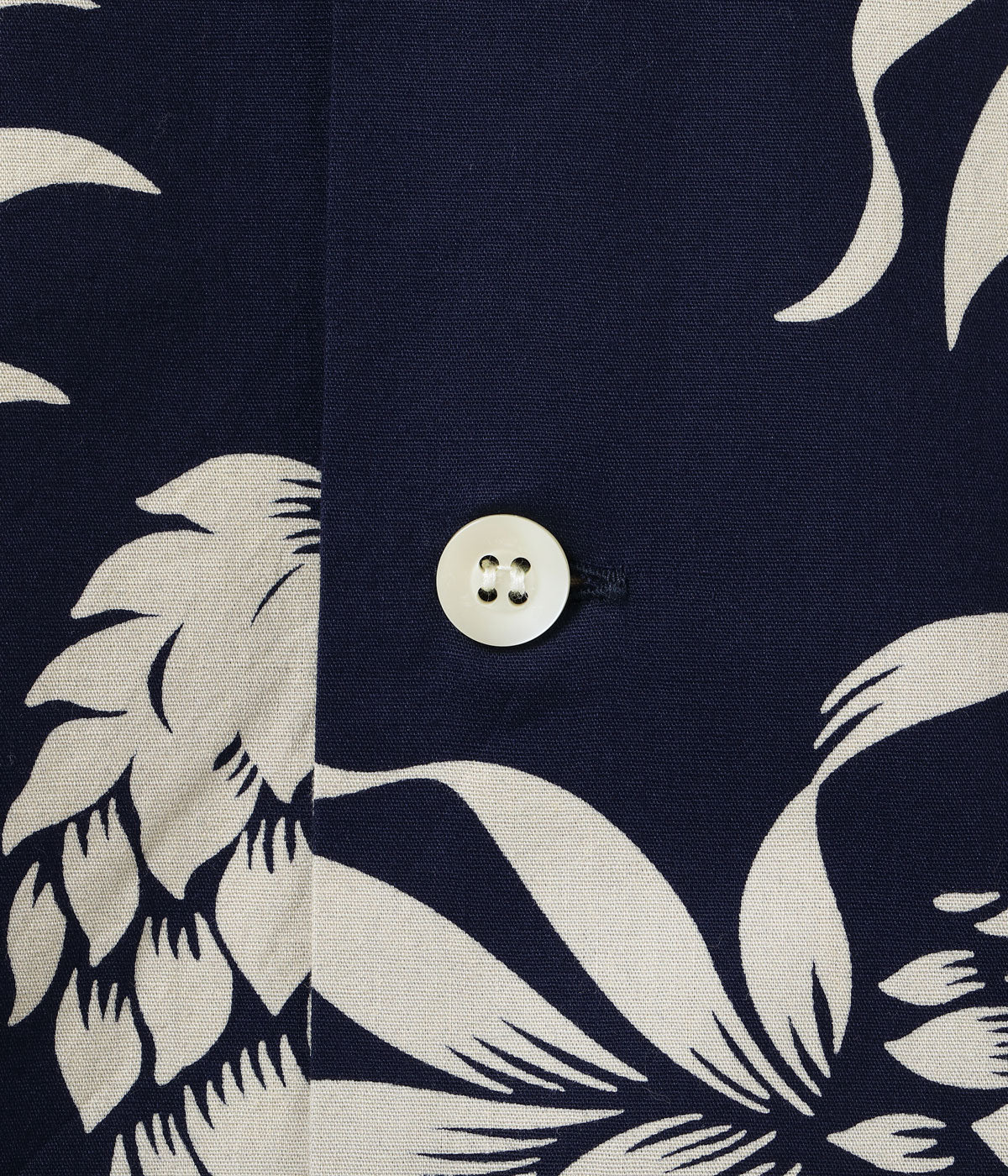 DUKE KAHANAMOKU COTTON HAWAIIAN SHIRT “DUKE'S PINEAPPLE”
