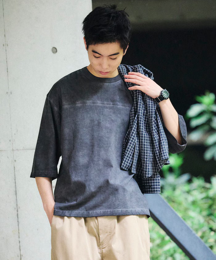 Cold Die Football Crew Neck T-Shirt