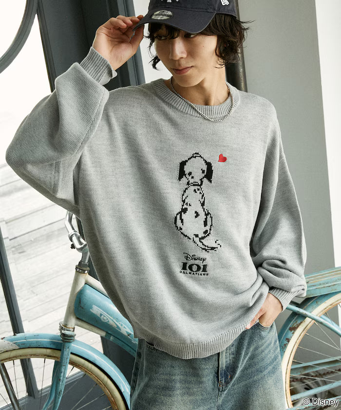 Special Order 101 DALMETIANS HEART KNIT