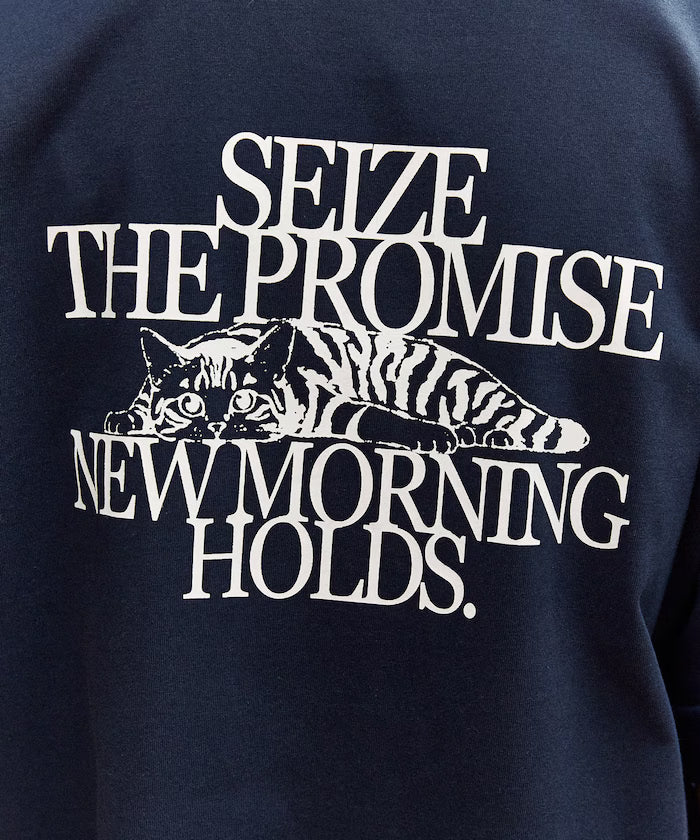 <Functional Material> PROMISE Cat Print T-Shirt Limited Release