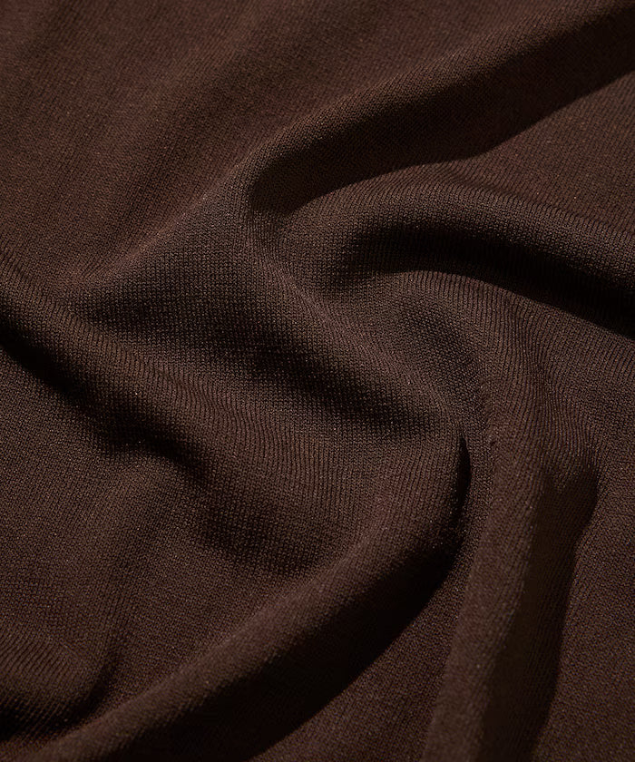 [New Color Added] SUPER ICE / Super Ice Short Sleeve Polo Neck Knit / Contact Cold Sensation